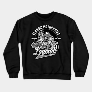 CLASSIC MOTORCYCLE LEGEND Crewneck Sweatshirt